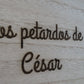 Caja de petardos personalizada