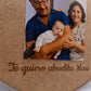Placa de madera La mejor abuela - Día de la Madre