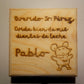Caja de dientes Ratoncito Pérez con puerta